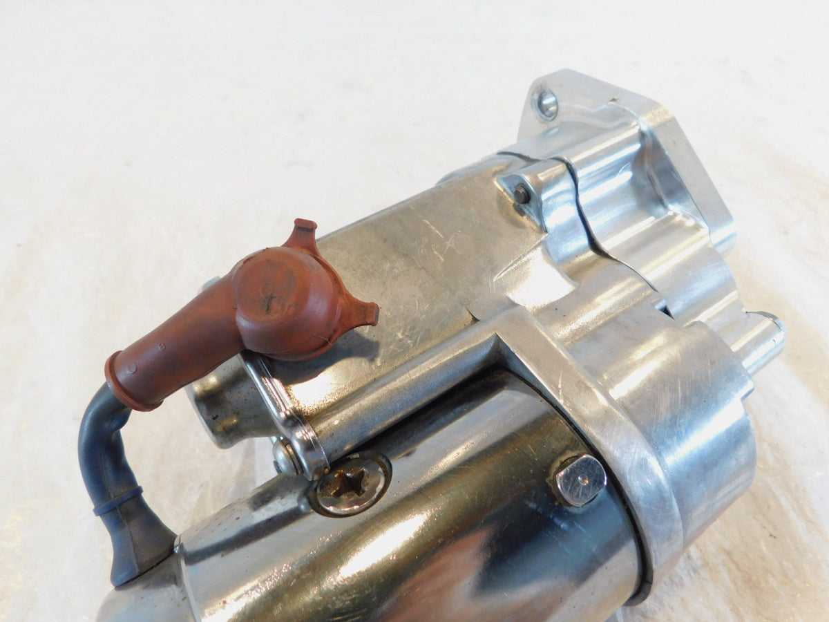 Harley Davidson Twin Cam Road King Softail Dyna Polished Starter Motor for Parts - C3 Cycle