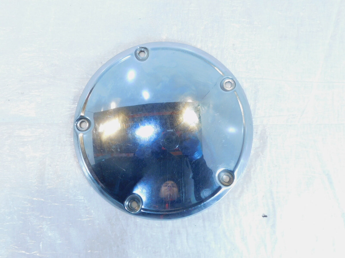 Harley Davidson Twin Cam Touring Dyna Softail Chrome Derby Clutch Cover 60668-99 - C3 Cycle