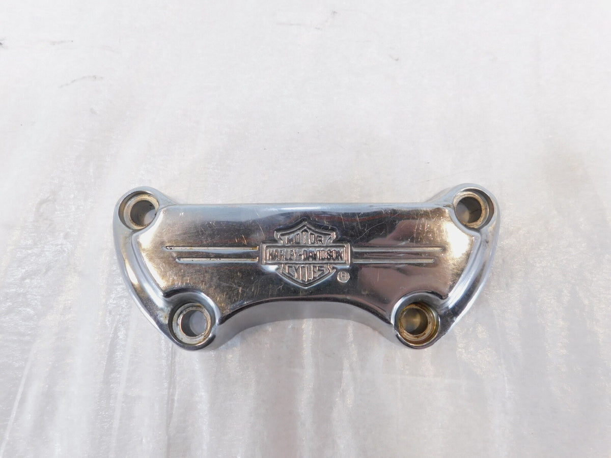 Harley Davidson Sportster 883 1200 Top Chrome Handlebar Handle Bar Riser Bracket - C3 Cycle
