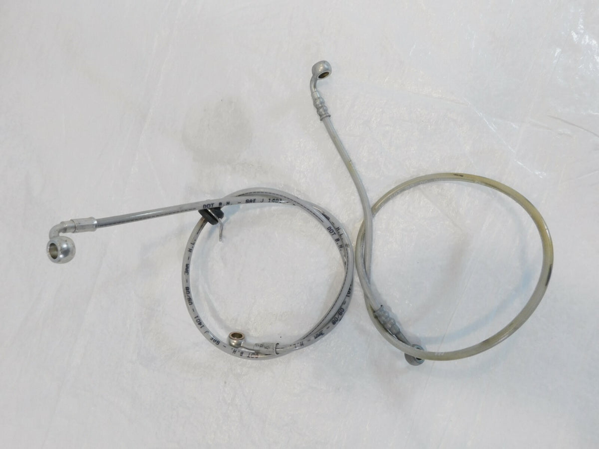 2009 Aprilia RSV1000R RSVR RSV1000 Mille Front/Rear Brake Caliper Hose Pipe Line - C3 Cycle