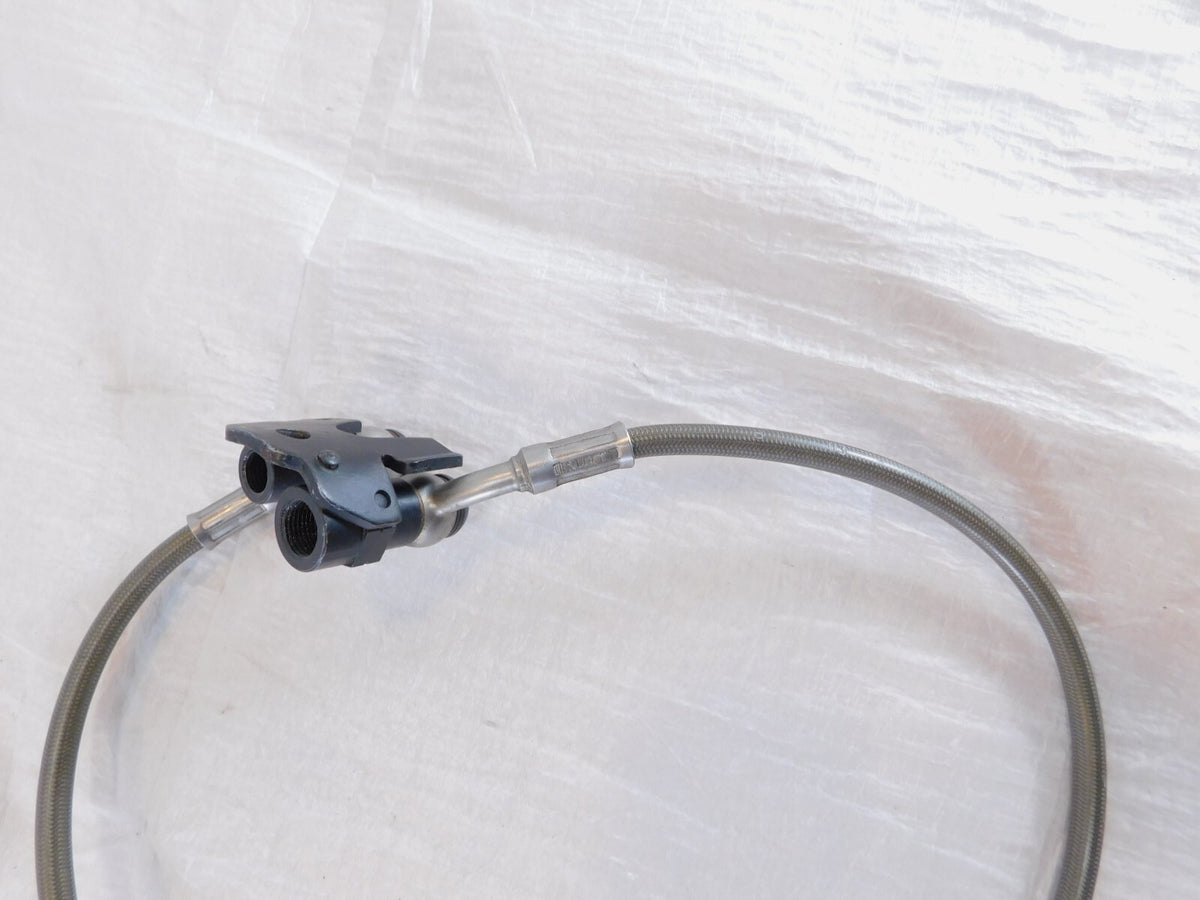 2001-2005 BMW F650CS F650 CS Front Wheel ABS Brake Hose Pipe Lines & Distributor - C3 Cycle