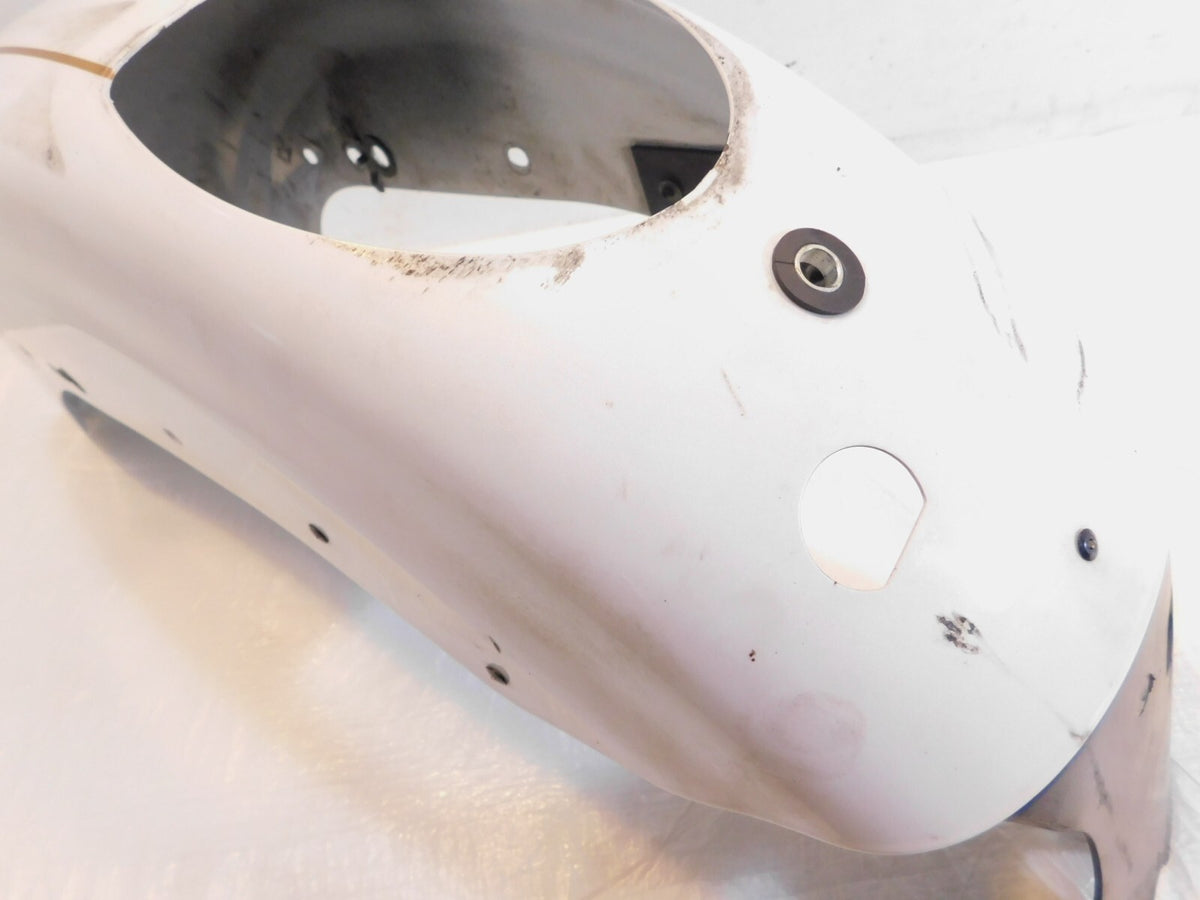 2007-2009 Harley Davidson Sportster 883 & 1200 White Rear Wheel Cover Fender - C3 Cycle