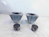 Harley Davidson Sportster 883 Custom & Low Silver Cylinders Barrels w/ Pistons - C3 Cycle