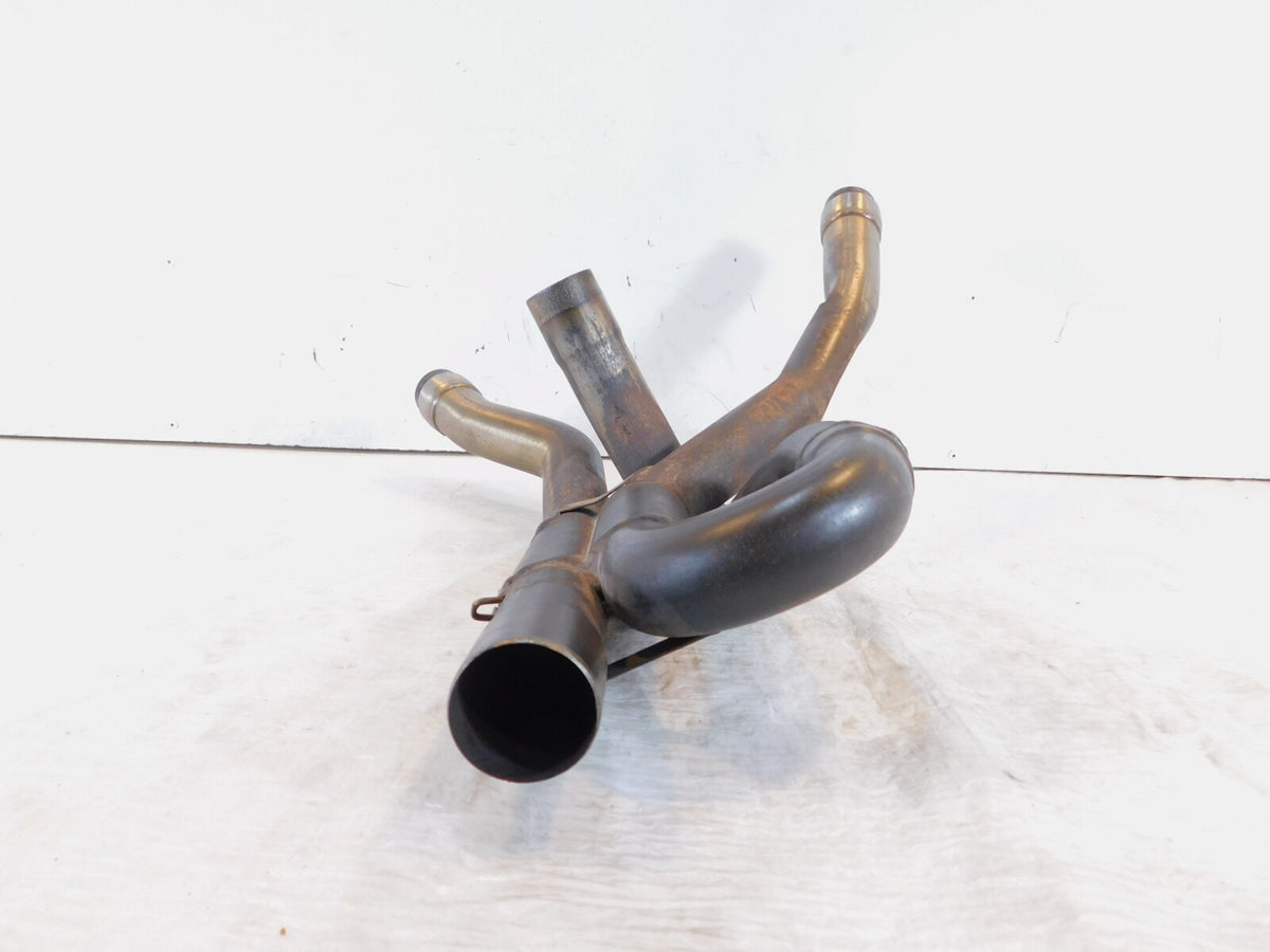 2000-2003 Aprilia SL1000 Falco 1000 Centeral Cylinder Head Exhaust Header Pipe - C3 Cycle