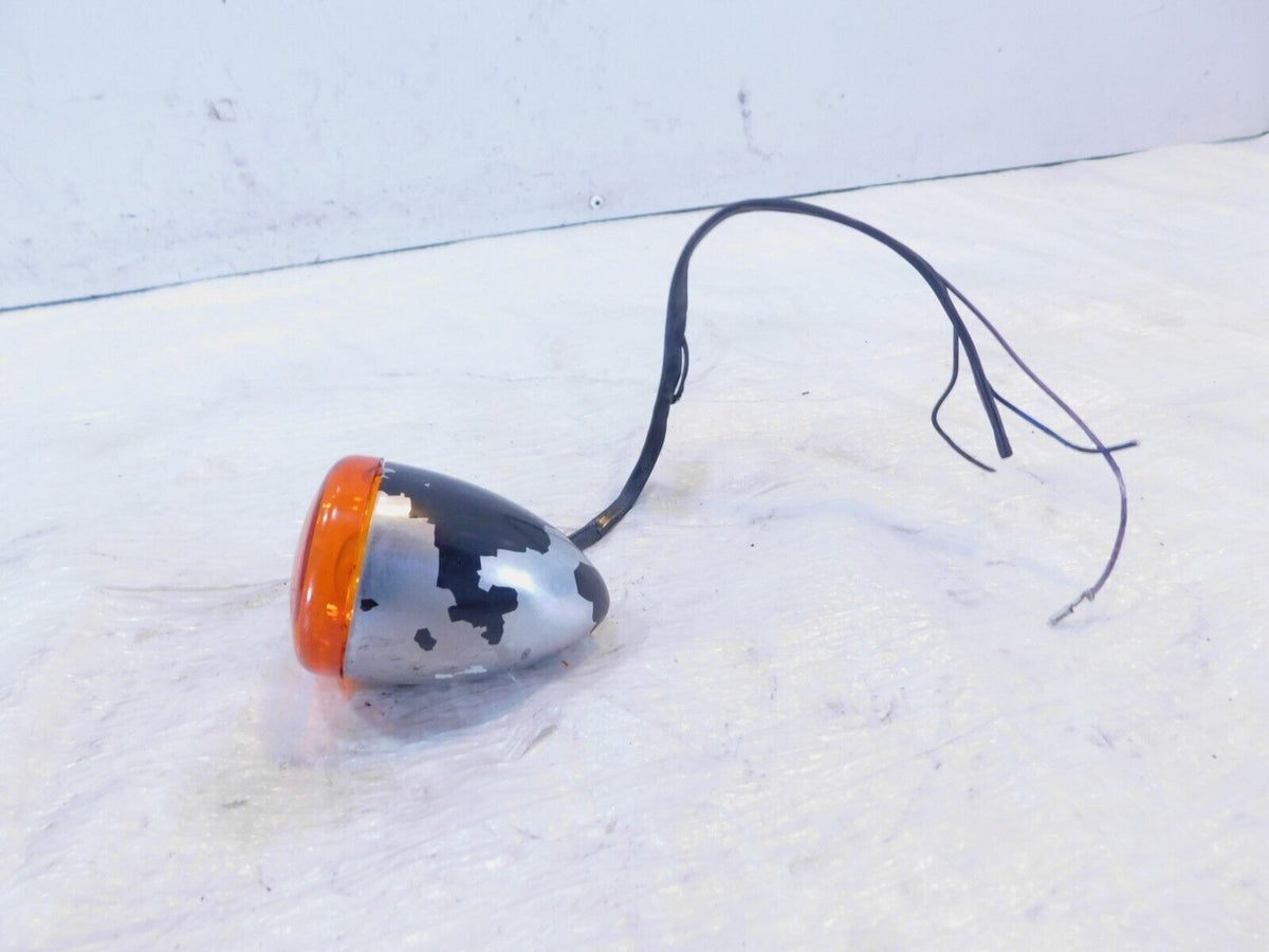 2009-2013 Harley Davidson Dyna Street Bob Black Front Turn Signal Indicator - C3 Cycle