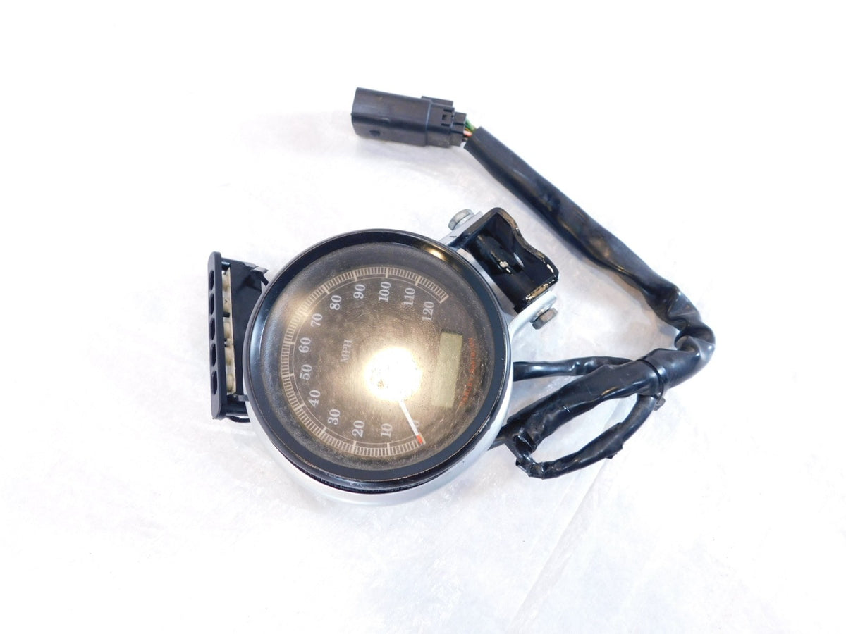 Harley Davidson Sportster 883 & 1200 Black Speedometer Bracket & Odometer - C3 Cycle