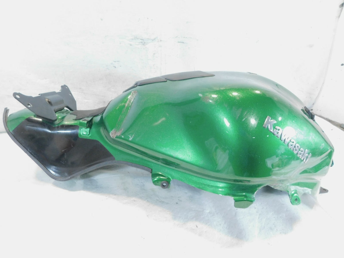 2018 Kawasaki Ninja H2 SX SE ZX1000 ZX1002 Green Fuel Gas Petrol Tank Assembly - C3 Cycle