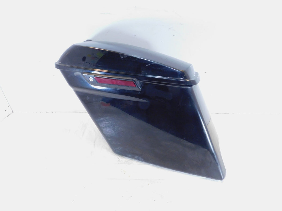 Harley Davidson Road King Street & Electra Glide Extended Black Left Saddlebag - C3 Cycle