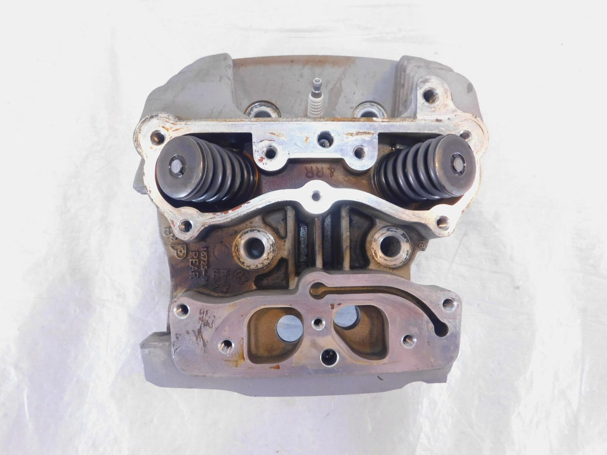 Harley Davidson Touring Softail & Dyna Silver Cylinder Head & Valves w/ Springs - C3 Cycle