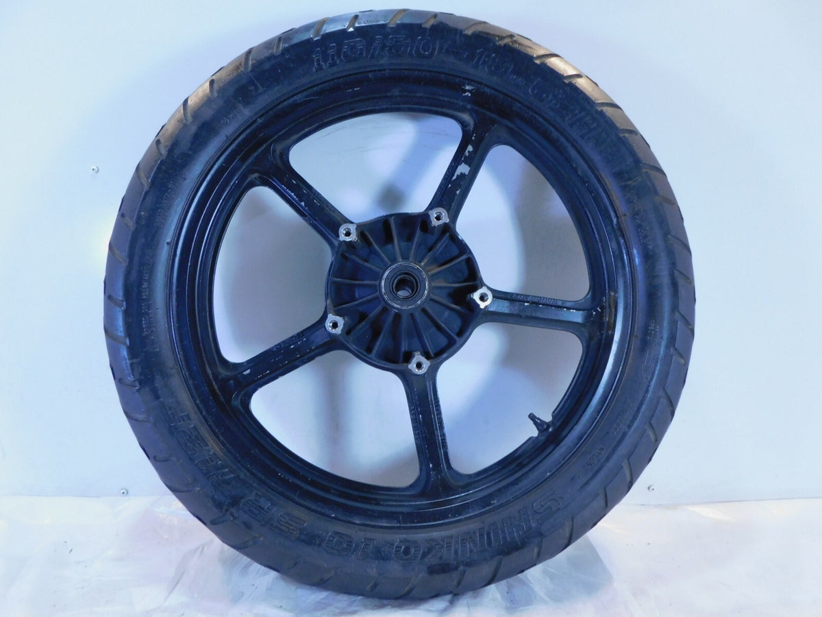 Honda VT1100 VT1100C Spirit Shadow 1100 Front Wheel Rim w/ Tire - Slightly Bent