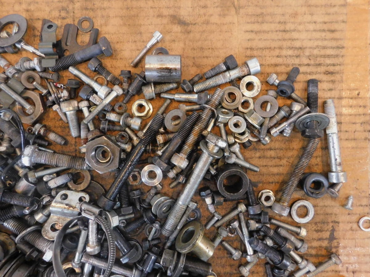 2013 13 Victory Boardwalk  Engine & Motor Nuts Bolts & Brackets Parts Box Lot - C3 Cycle