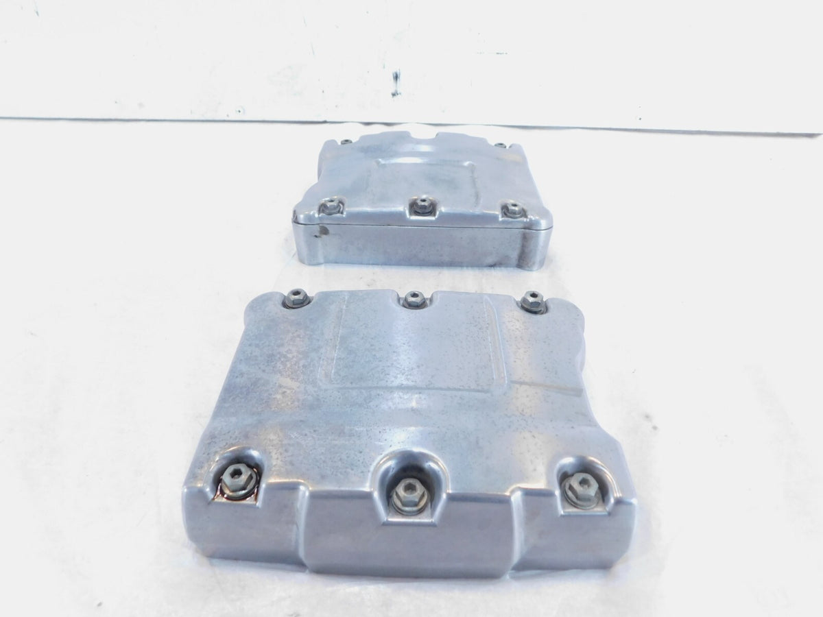 Harley Polished Twin Cam Touring Dyna Softail Cylinder Head Rocker Boxes & Arms - C3 Cycle