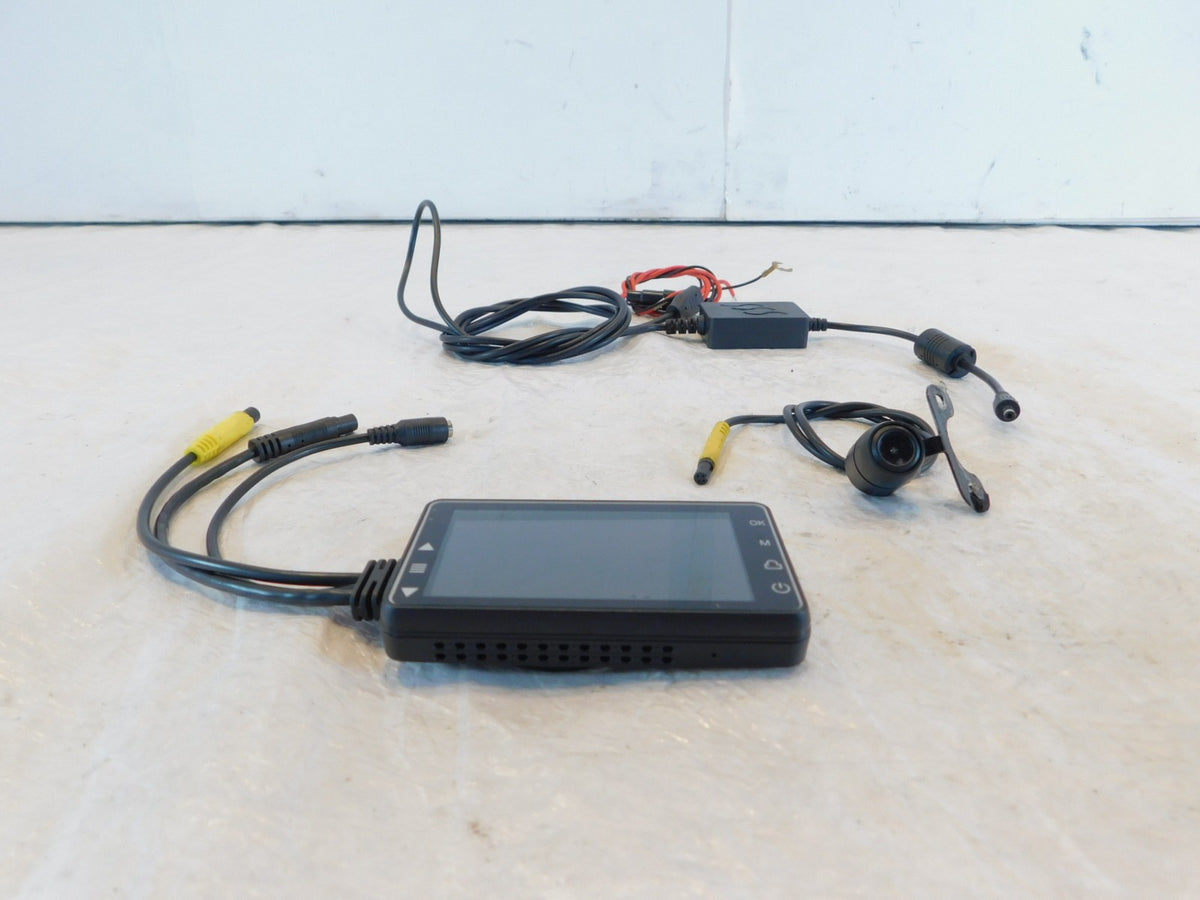 Motorcycle Dashcam Video Recorder Recording Lens Dash Cam LCD Screen Module Unit - C3 Cycle