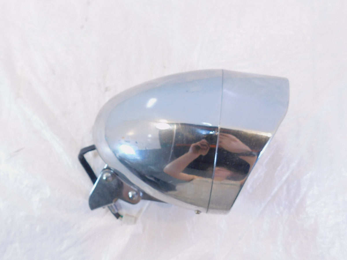 Cixi Kingring Aggressor V Jinlun 250cc Chrome Headlight Headlamp & Housing Case - C3 Cycle