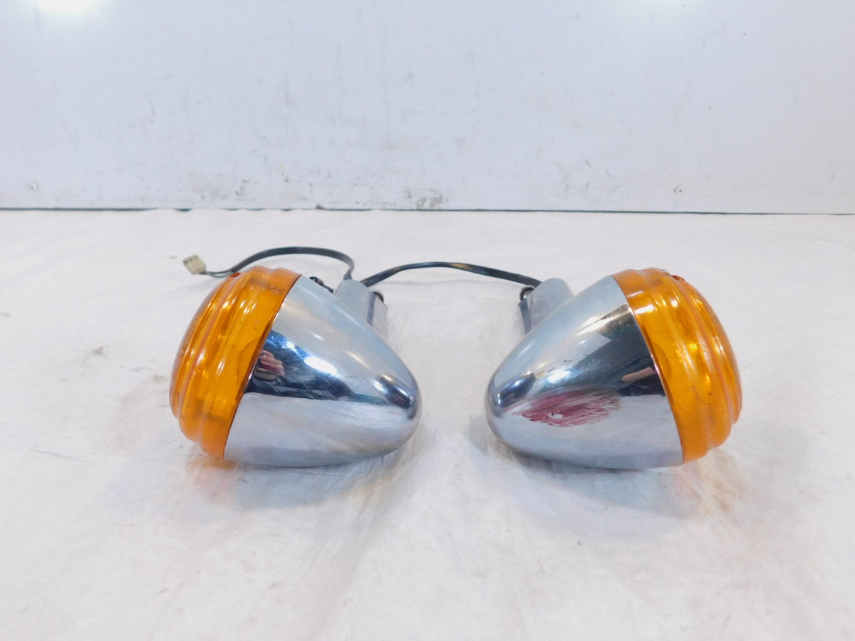 Victory Deluxe & Standard V92 Cruiser Front Left & Right Turn Signal Indicators - C3 Cycle