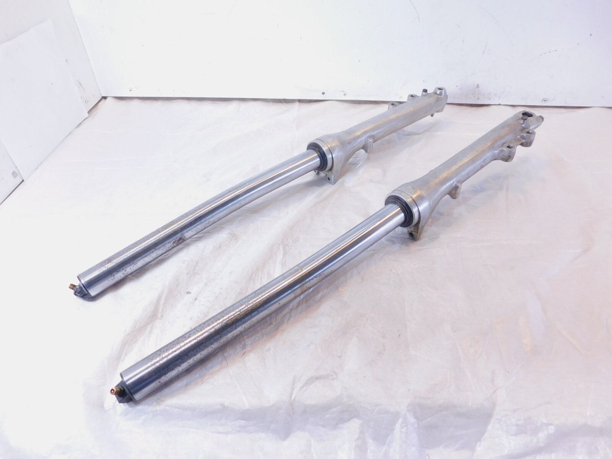 1983 83 Honda GL650 Silverwing 650 Front Wheel Suspension Fork Shocks - BENT - C3 Cycle