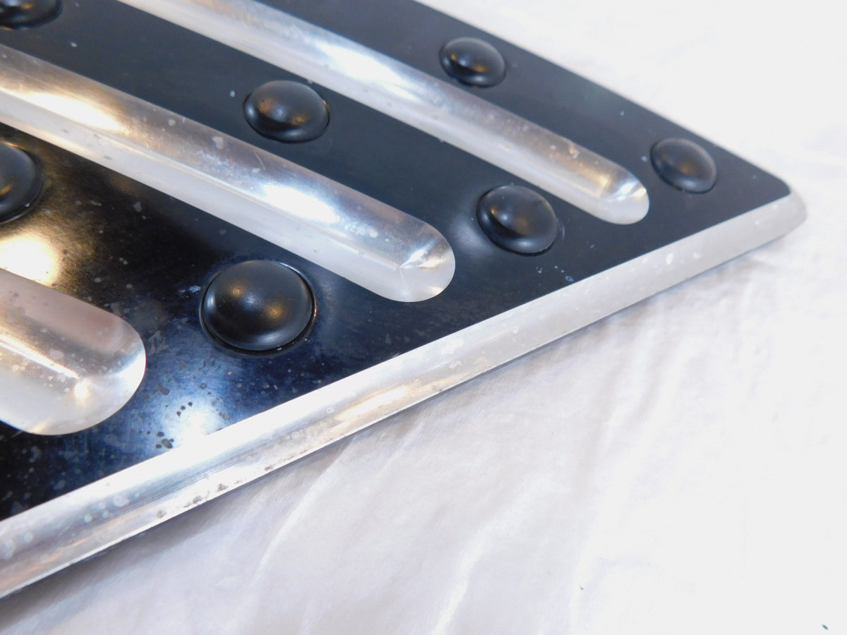 Victory Vision & Cross Country Arlen Ness Front Left Footboard Floorboard Insert - C3 Cycle