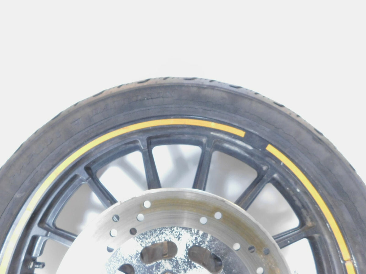 1996-1999 Harley Davidson Sportster 883 & 1200 Black Front Wheel Rim & Tire