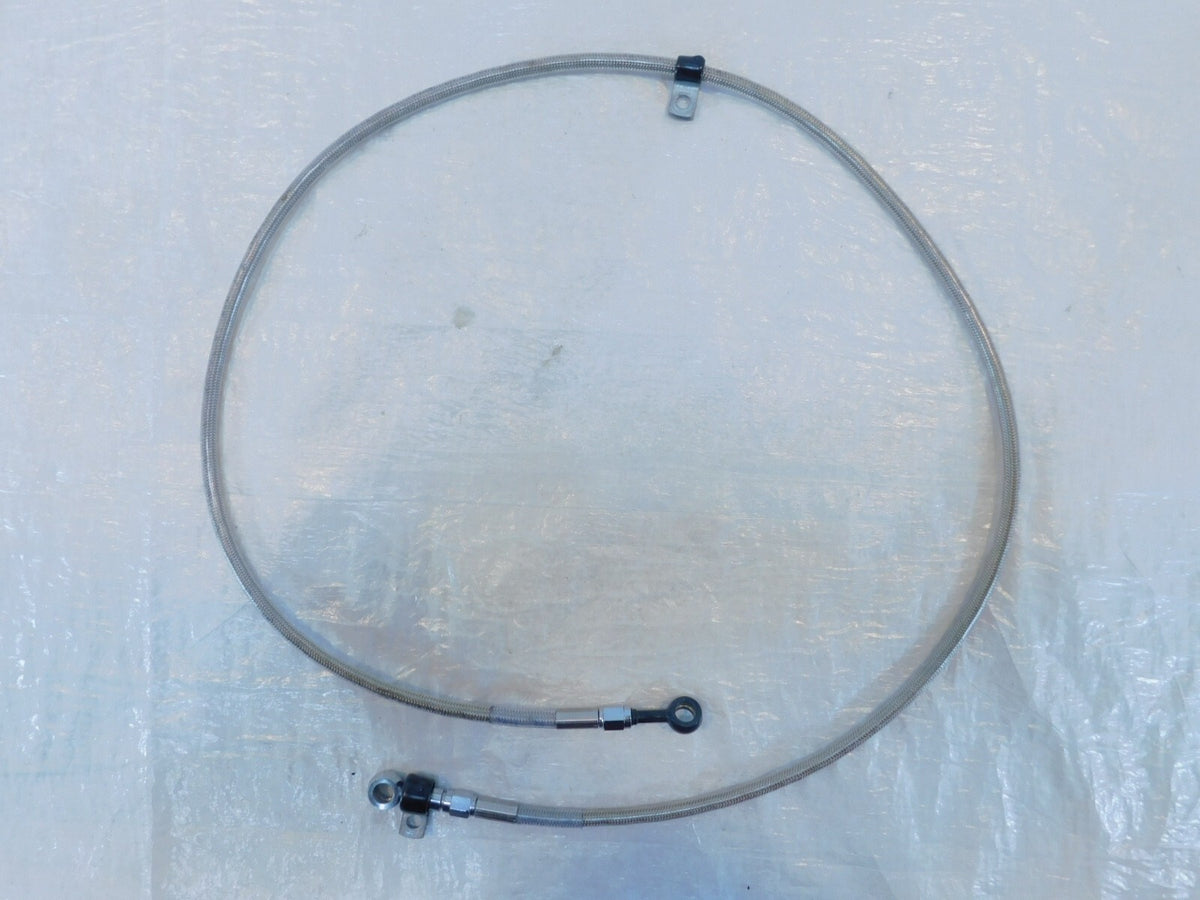 Harley Davidson Sportster 883 & 1200 Custom Braided Front Brake Hose Line Pipe - C3 Cycle