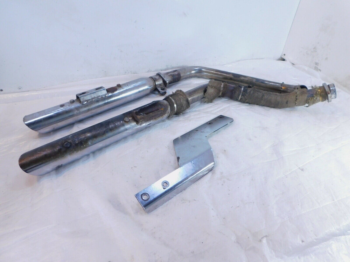 Harley Davidson FXR FXRS Super & Low Glide Exhaust Header Pipe Muffler System - C3 Cycle