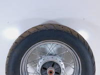 1996-2000 Honda Rebel CMX250 CMX250C Rear Spoked Wheel Rim & Hub 2.75x15 -Bent - C3 Cycle