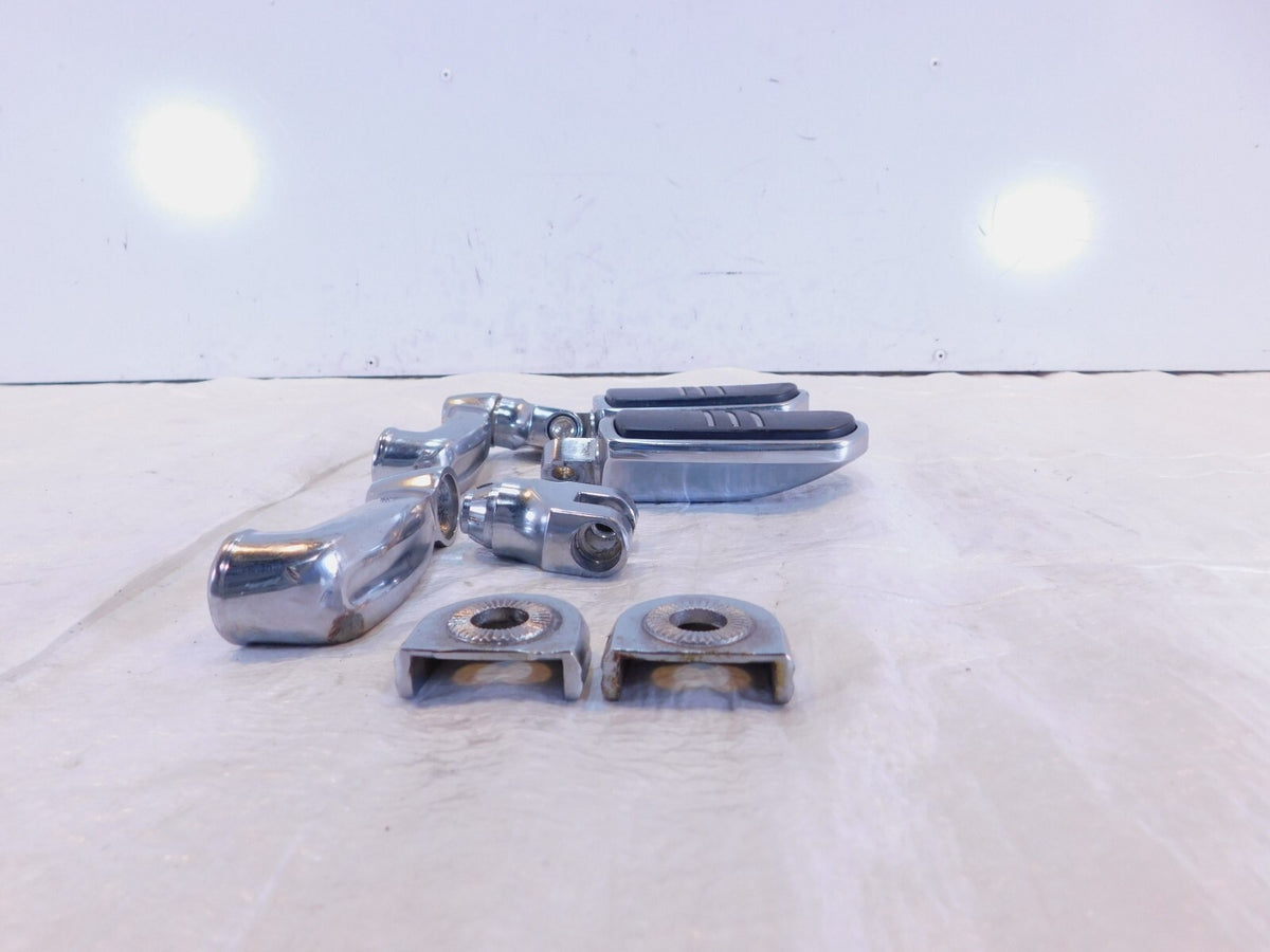 Harley Davidson Electra Glide & Road King Adjustable Highway Footrest Footpegs - C3 Cycle