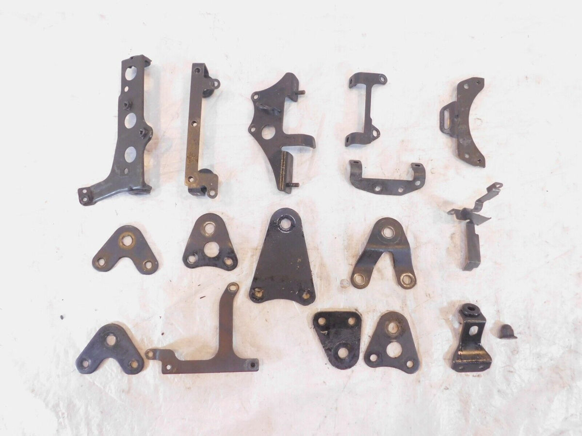 2003 03 Honda VTX1800C Retro Miscellaneous Bracket Mounts & Stays Parts Box Lot - C3 Cycle