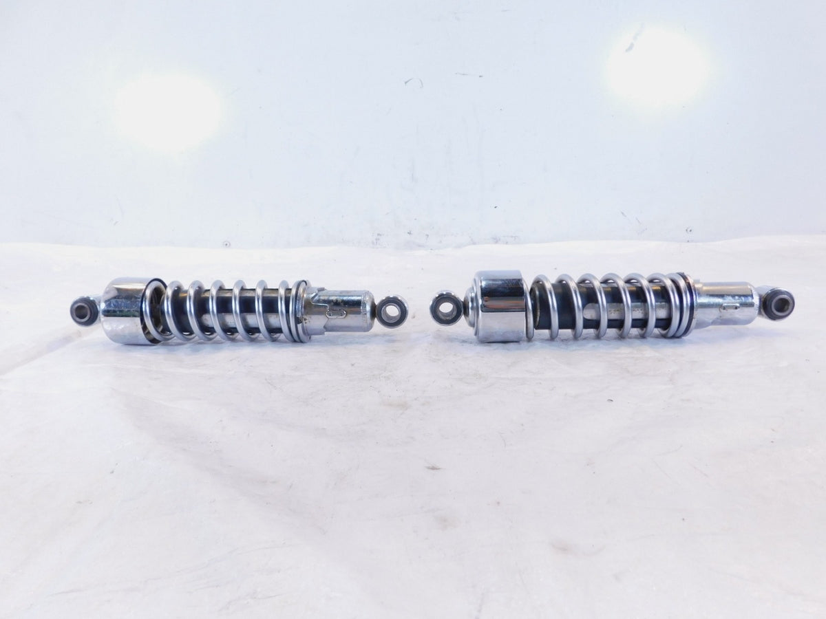 2007-2010 Harley Davidson Sportster 883 & 1200 Low Chrome Rear Shock Absorbers - C3 Cycle