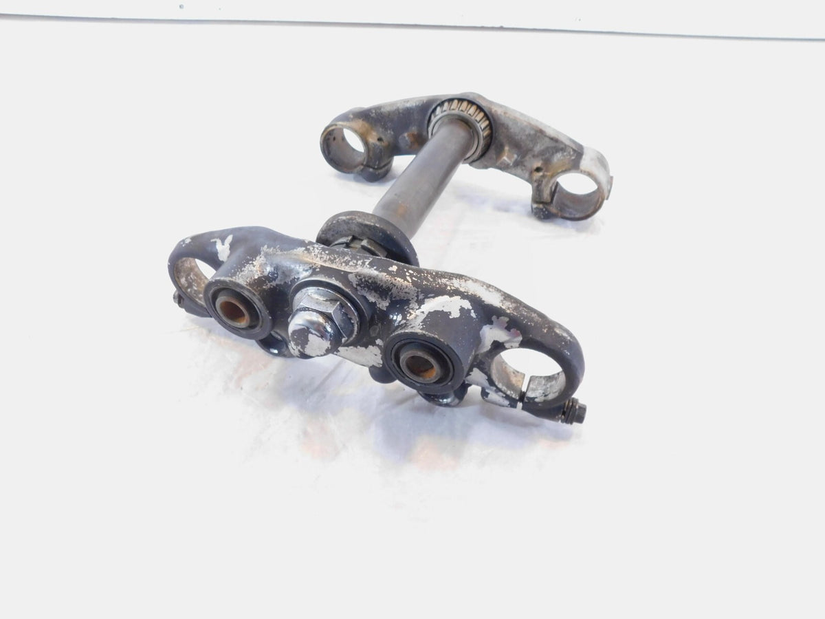 1984-1999 Yamaha Virago 750 700 1000 1100 Front Fork Triple Trees Steering Stem - C3 Cycle