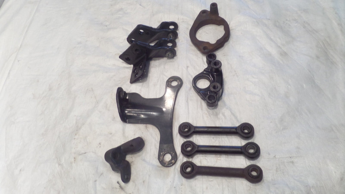 2004-2013 Harley Davidson Sportster 883 & 1200 Engine Motor Mount Bracket Lot - C3 Cycle