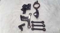 2004-2013 Harley Davidson Sportster 883 & 1200 Engine Motor Mount Bracket Lot - C3 Cycle