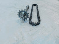 2007-2016 & 2019 Suzuki Burgman AN400 Engine Motor Oil Pump Drive Shaft & Chain - C3 Cycle