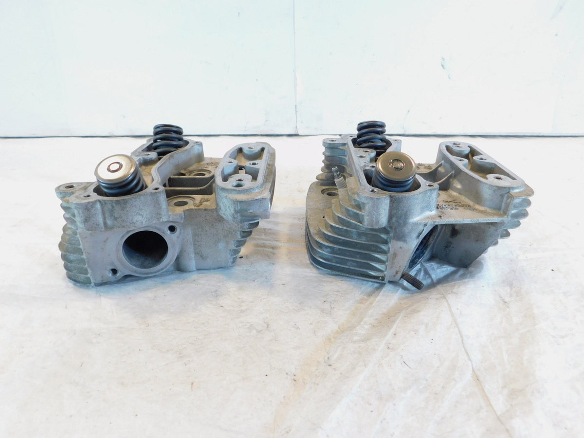 Harley Sportster 883 Front & Rear Engine Motor Cylinder Heads Springs & Valves - C3 Cycle