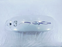 1996 96 Harley Davidson EVO Softail FLSTF Fat Boy White Rear Wheel Cover Fender - C3 Cycle