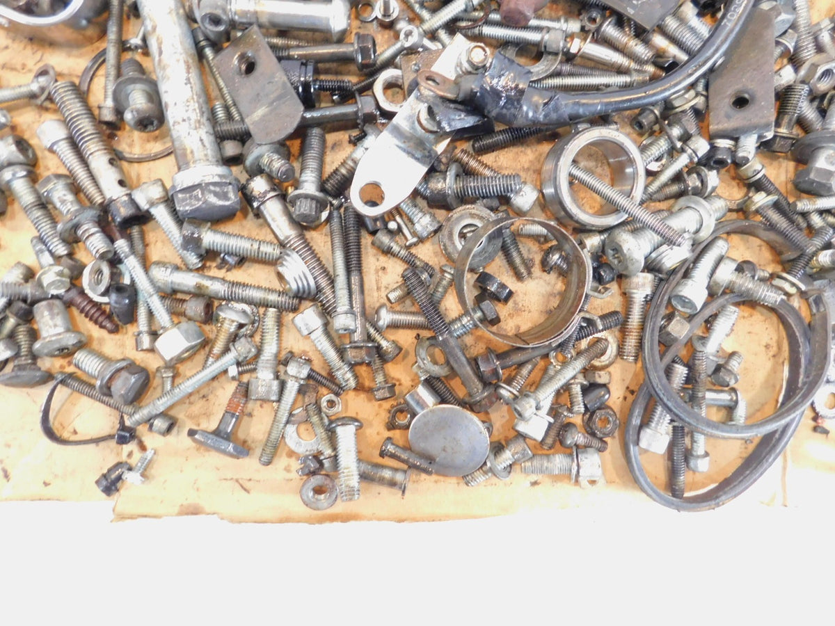 06 Harley Davidson Sportster XL1200 Low Nuts Bolts Brackets Parts Box Lot - C3 Cycle