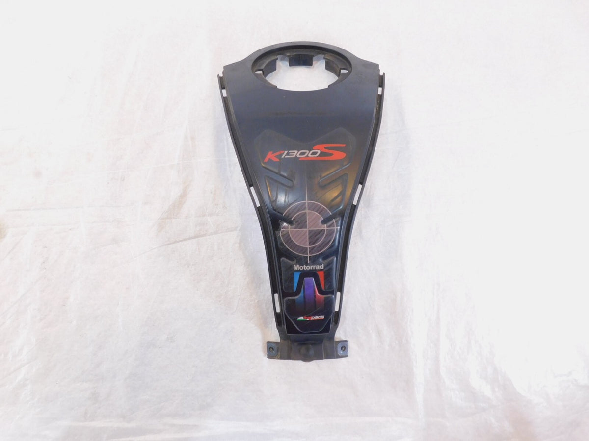 2004-2016 BMW K1200S K1300S Black Gas Petrol Fuel Tank Center Cover Panel Cowl - C3 Cycle