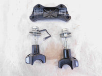 Harley Davidson Sportster 883 & 1200 & Dyna Black Handlebar Bar Riser Clamps - C3 Cycle