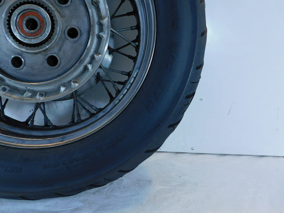 Kawasaki Vulcan 1500 Drifter Classic FI VN1500 Laced Silver Rear Wheel Rim & Hub