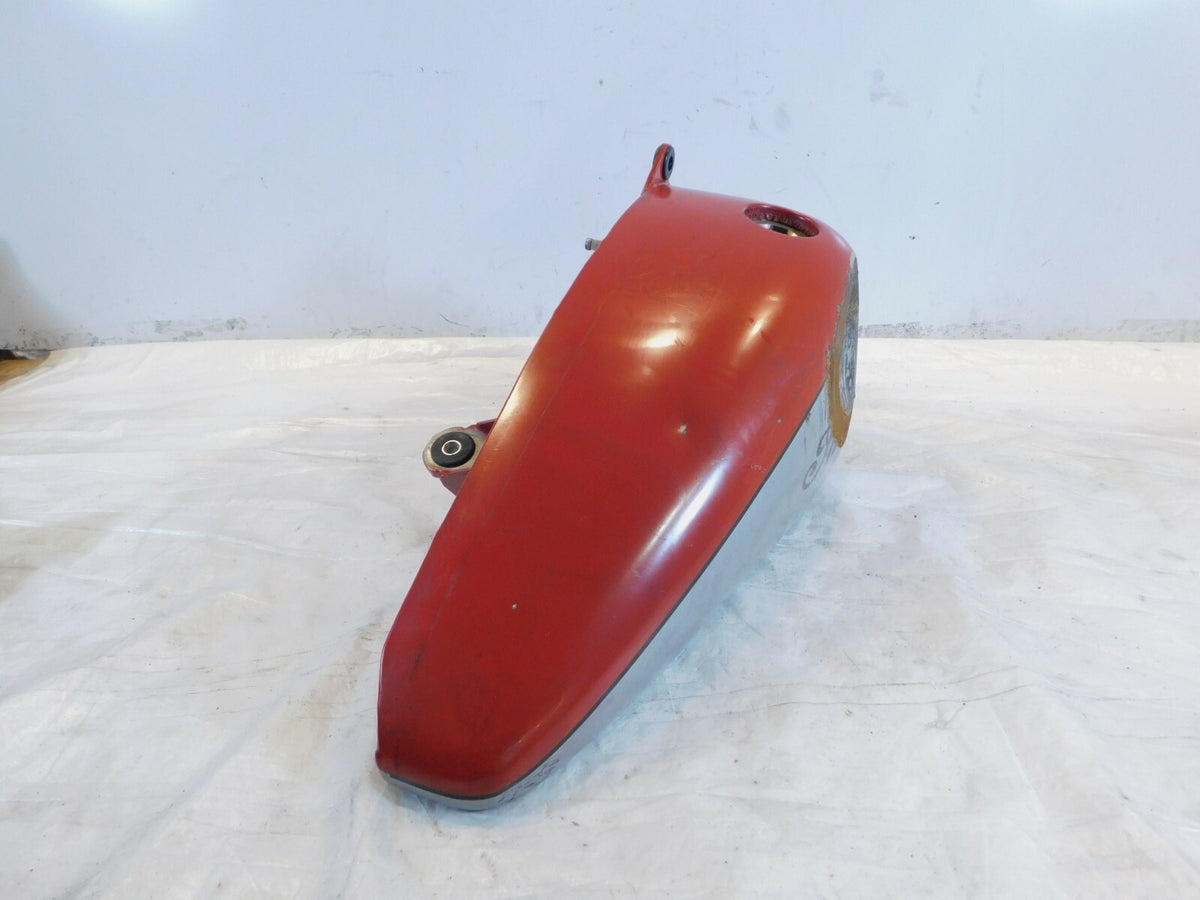 2003 Indian Gilroy Spirit Red Rock & Silver Right Fuel Gas Petrol Tank Reservoir - C3 Cycle