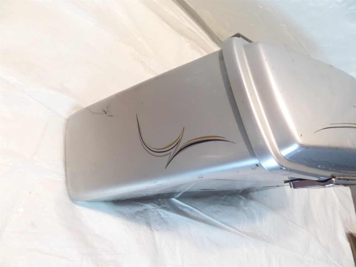 Harley Davidson Road King Electra Glide 100th Anniversary Silver Right Saddlebag