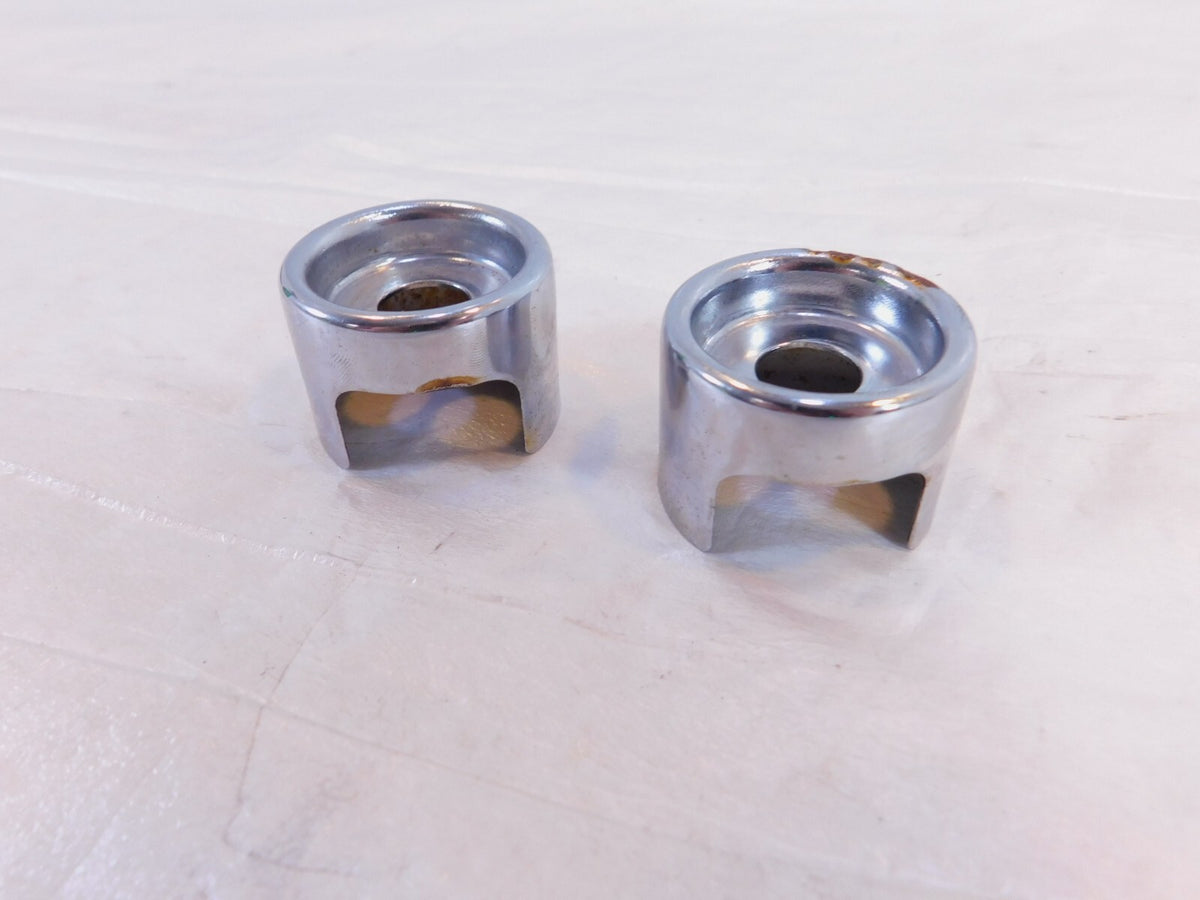 Harley Davidson Sportster 883 & 1200 Rear Shock Absorber Upper Mount Bolt Covers - C3 Cycle