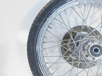 Bent Harley Davidson Softail Night Train & Deuce 21" Laced Front Wheel Rim Tire - C3 Cycle