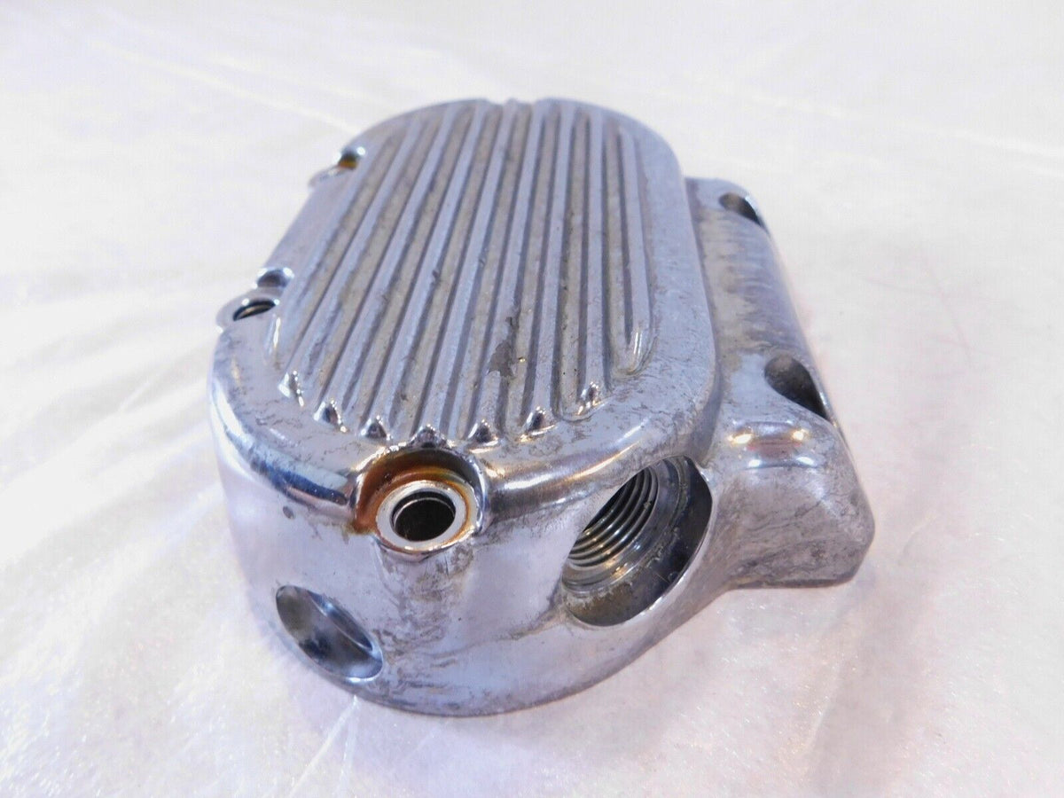 Harley Davidson Electra Glide Dyna Softail Ribbed Transmission Right Side Cover - C3 Cycle