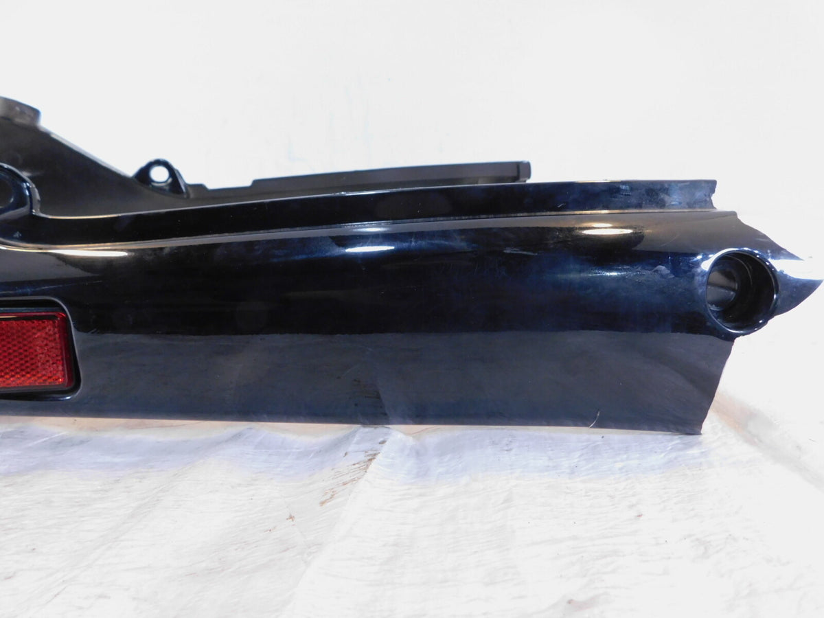 1991 1992 1993 Honda Nighthawk 750 CB750 Black Rear Fender Tail Fairing -Cracked - C3 Cycle