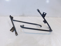 Harley Davidson FLHX Street Glide Left & Right Black Saddlebag Support Brackets - C3 Cycle