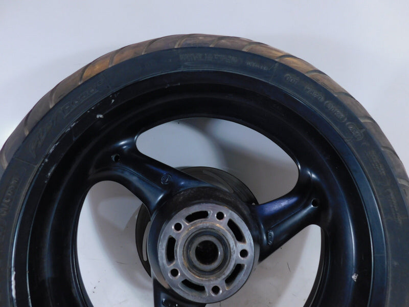 01-02 Buell M2 Cyclone S3 Thunderbolt & X1 Lightning Black Rear Wheel Rim & Tire