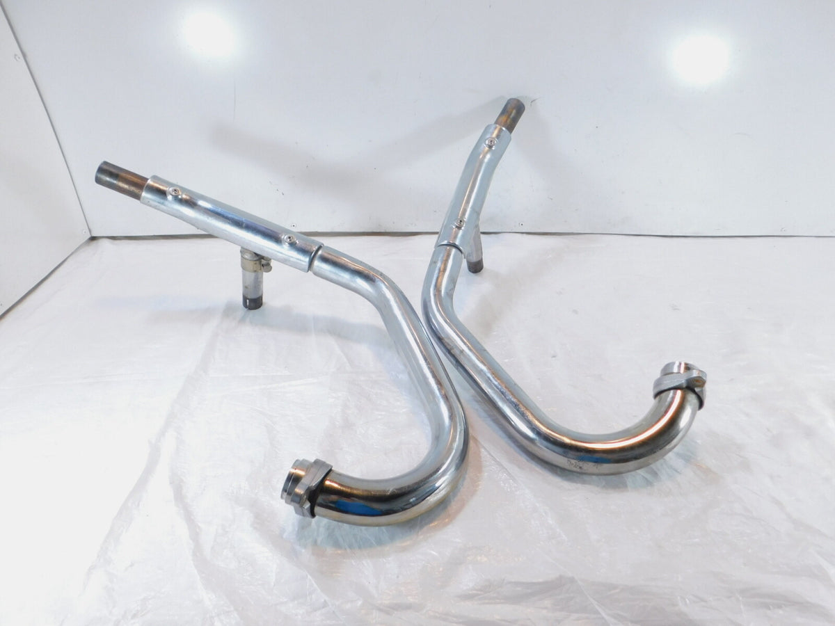 Moto Guzzi V7 III Anniversario Special 750 Exhaust System Mufflers Header Pipes - C3 Cycle