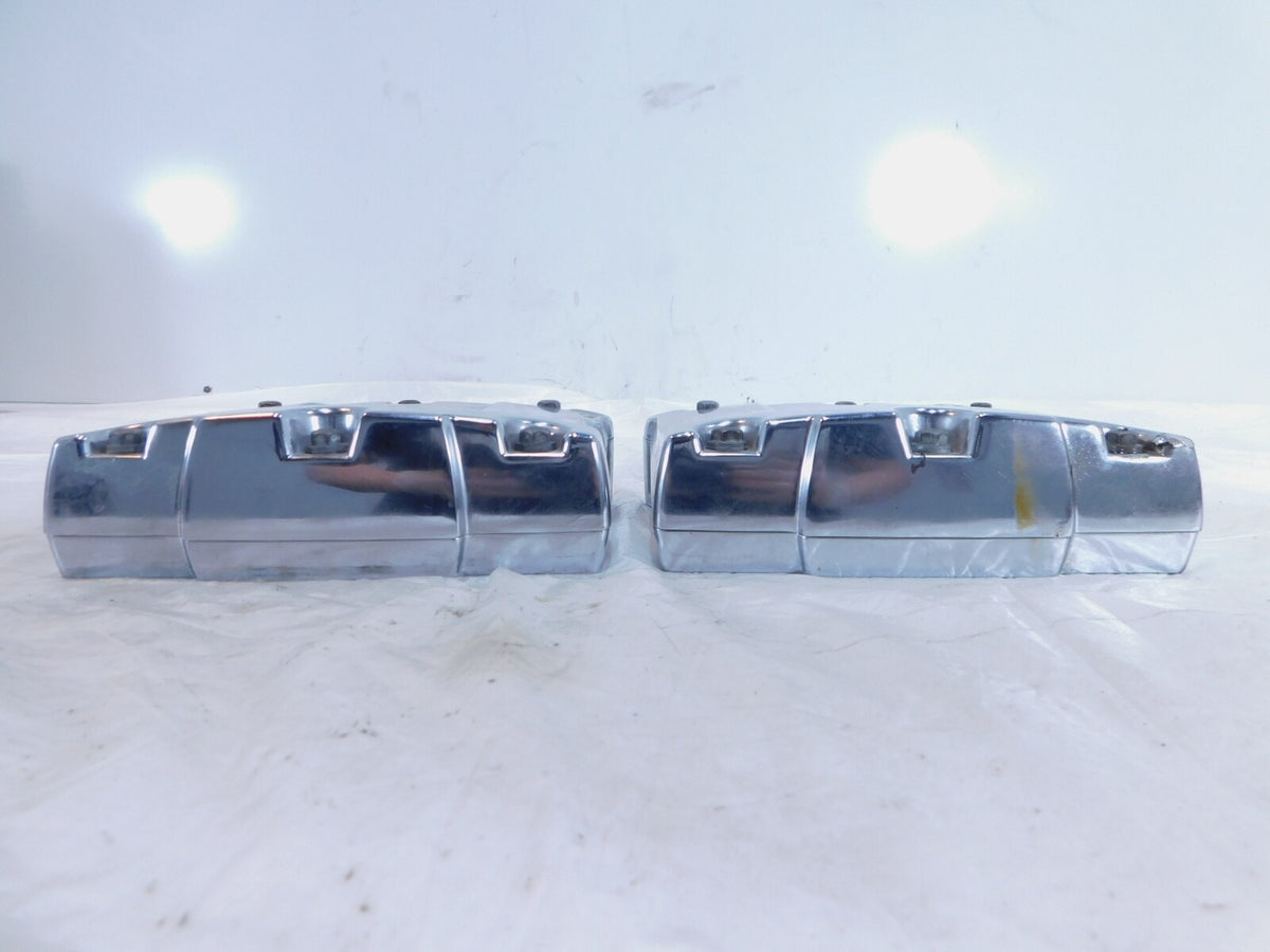 Harley Davidson Touring Dyna & Softail Chrome Cylinder Head Rocker Boxes - C3 Cycle