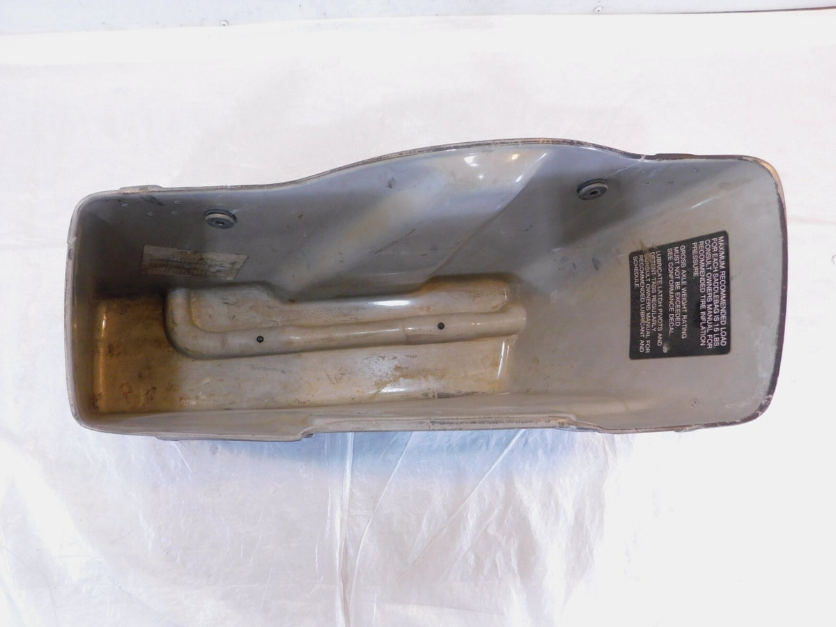 Harley Davidson Road King Street & Electra Glide Blue Right Saddlebag Bottom - C3 Cycle