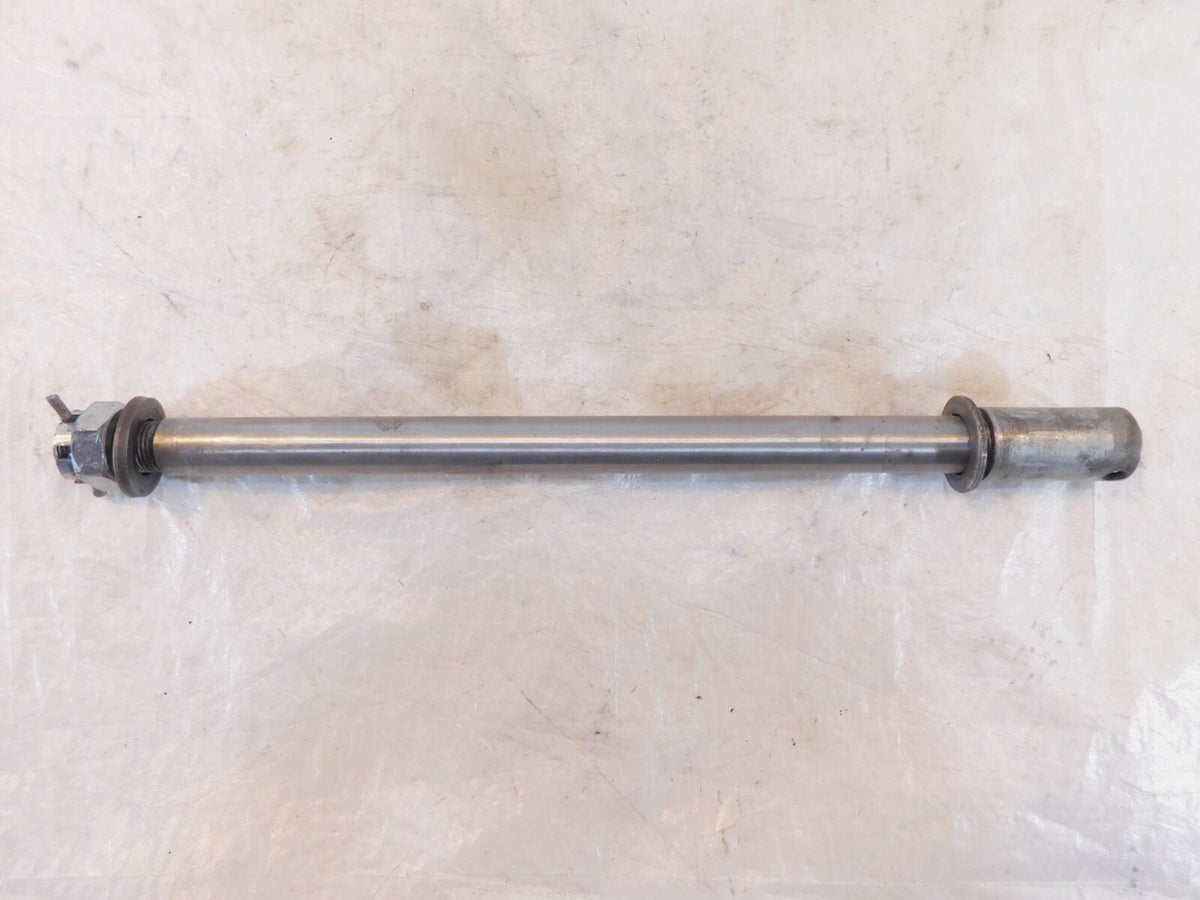 1985-1995 Yamaha V-Max VMX 1200 VMX1200 Silver Rear Wheel Axle Bolt Shaft & Nut - C3 Cycle